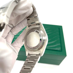 Rolex Datejust ll 116334 41 mm Steel Rhodium Diamond Fluted Bezel Rolex Datejust ll 116334 41 mm Steel Rhodium Diamond Fluted Bezel