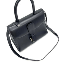 DELVAUX Box Calfskin MM Brillant Black DELVAUX Box Calfskin MM Brillant Black