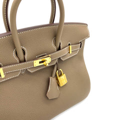 HERMES Togo Birkin 25 Etoupe HERMES Togo Birkin 25 Etoupe