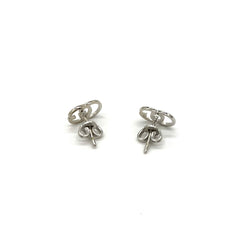 Gucci Interlocking 18k white gold earrings Gucci Interlocking 18k white gold earrings