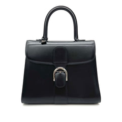 DELVAUX Box Calfskin MM Brillant Black DELVAUX Box Calfskin MM Brillant Black