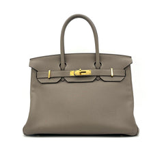 HERMES  Taurillon Novillo Birkin 30 Gris Asphalte HERMES  Taurillon Novillo Birkin 30 Gris Asphalte