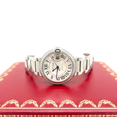 CARTIER BALLON BLEU DE CARTIER WATCH DIAMOND 33mm CARTIER BALLON BLEU DE CARTIER WATCH DIAMOND 33mm
