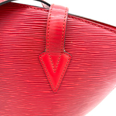 LOUIS VUITTON Epi Saint Jacques GM Castillan Red AR0997 LOUIS VUITTON Epi Saint Jacques GM Castillan Red AR0997