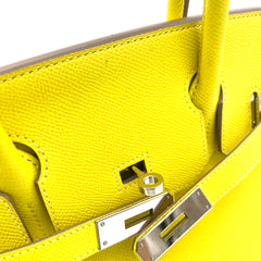 HERMES  Epsom Birkin 30 Lime HERMES  Epsom Birkin 30 Lime