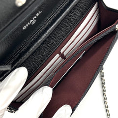 Chanel Caviar Quilted Wallet on Chain WOC Black 2019 Chanel Caviar Quilted Wallet on Chain WOC Black 2019