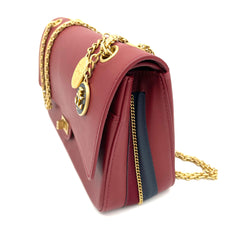 Limited Edition Chanel Maroon Leather Medallion Nude Reissue 2.55 Classic 225 Flap Bag 2019 Limited Edition Chanel Maroon Leather Medallion Nude Reissue 2.55 Classic 225 Flap Bag 2019