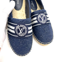 Louis Vuitton Starboard Flat Espadrille Size40 Brand new condition Never used