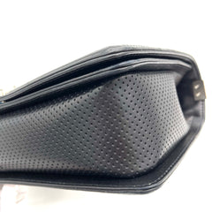 CHANEL Perforated Lambskin Quilted New Medium Boy Flap Black 2014 CHANEL Perforated Lambskin Quilted New Medium Boy Flap Black 2014