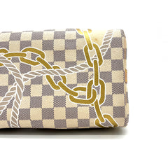 Louis Vuitton Limited Edition Nautical Damier Azur Speedy Bandoulierr 25 Bag Louis Vuitton Limited Edition Nautical Damier Azur Speedy Bandoulierr 25 Bag