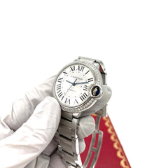 CARTIER BALLON BLEU DE CARTIER WATCH DIAMOND 33mm CARTIER BALLON BLEU DE CARTIER WATCH DIAMOND 33mm