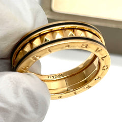 BVLGARI B.ZERO1 RING SIZE 9 BVLGARI B.ZERO1 RING SIZE 9