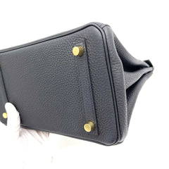 HERMES Togo Matte Alligator Birkin Touch 25 Black HERMES Togo Matte Alligator Birkin Touch 25 Black