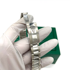 Rolex Datejust ll 116334 41 mm Steel Rhodium Diamond Fluted Bezel Rolex Datejust ll 116334 41 mm Steel Rhodium Diamond Fluted Bezel