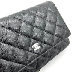 Chanel Caviar Quilted Wallet on Chain WOC Black 2019 Chanel Caviar Quilted Wallet on Chain WOC Black 2019