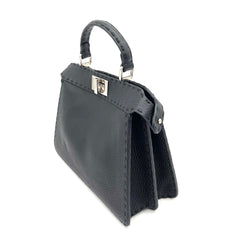 FENDI Peekaboo ISeeU Small Black Selleria bag FENDI Peekaboo ISeeU Small Black Selleria bag
