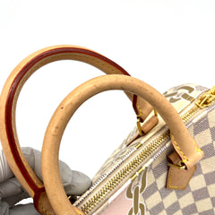 Louis Vuitton Limited Edition Nautical Damier Azur Speedy Bandoulierr 25 Bag Louis Vuitton Limited Edition Nautical Damier Azur Speedy Bandoulierr 25 Bag