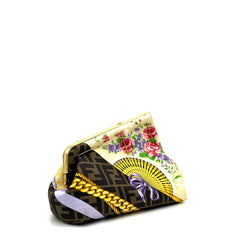 Fendi X VERSACE Silk Fendace FF Fans Small Fendi First Tobacco Moro Black Multicolor Fendi X VERSACE Silk Fendace FF Fans Small Fendi First Tobacco Moro Black Multicolor