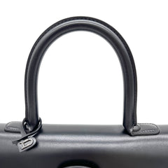 DELVAUX Box Calfskin MM Brillant Black DELVAUX Box Calfskin MM Brillant Black