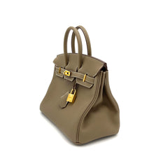 HERMES Togo Birkin 25 Etoupe HERMES Togo Birkin 25 Etoupe
