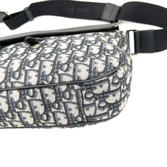 Christian Dior Saddle Flap Messenger Bag Oblique Canvas and Leather Medium Christian Dior Saddle Flap Messenger Bag Oblique Canvas and Leather Medium