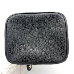 CHANEL  Caviar Cosmetic Vanity Bag Black 2000-2002 CHANEL  Caviar Cosmetic Vanity Bag Black 2000-2002