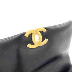 CHANEL Lambskin Quilted Medium Chanel 19 Flap Black 2023