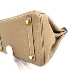 HERMES Togo Birkin 25 Etoupe HERMES Togo Birkin 25 Etoupe
