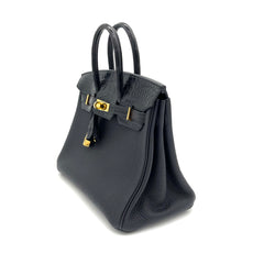 HERMES Togo Matte Alligator Birkin Touch 25 Black HERMES Togo Matte Alligator Birkin Touch 25 Black