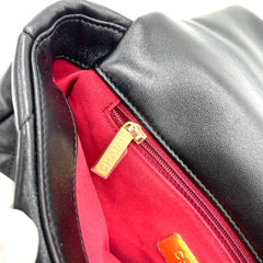 CHANEL Lambskin Quilted Medium Chanel 19 Flap Black 2023 CHANEL Lambskin Quilted Medium Chanel 19 Flap Black 2023