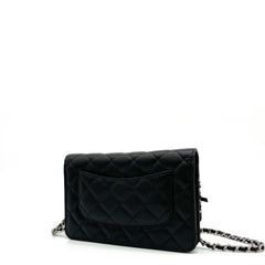 Chanel Caviar Quilted Wallet on Chain WOC Black 2019 Chanel Caviar Quilted Wallet on Chain WOC Black 2019