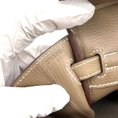 HERMES Togo Birkin 25 Etoupe HERMES Togo Birkin 25 Etoupe