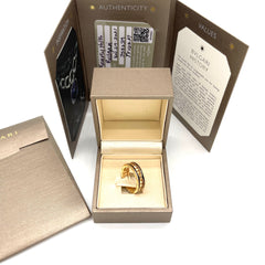 BVLGARI B.ZERO1 RING SIZE 9 BVLGARI B.ZERO1 RING SIZE 9