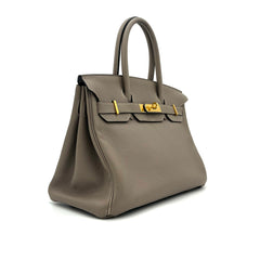 HERMES  Taurillon Novillo Birkin 30 Gris Asphalte HERMES  Taurillon Novillo Birkin 30 Gris Asphalte
