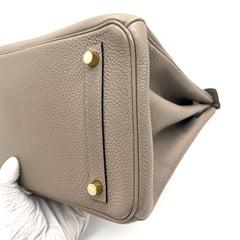HERMES  Taurillon Novillo Birkin 30 Gris Asphalte HERMES  Taurillon Novillo Birkin 30 Gris Asphalte