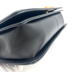 Chanel  Caviar Quilted Large Boy Flap Black 2018-2019 Chanel  Caviar Quilted Large Boy Flap Black 2018-2019