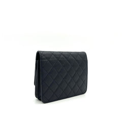 Chanel  Caviar Quilted Square Wallet On Chain WOC Black  2018 Chanel  Caviar Quilted Square Wallet On Chain WOC Black  2018