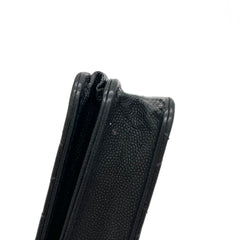 Chanel  Caviar Quilted Square Wallet On Chain WOC Black  2018 Chanel  Caviar Quilted Square Wallet On Chain WOC Black  2018