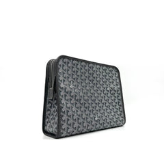 Goyard  Goyardine Jouvence Toiletry Pouch Grey Goyard  Goyardine Jouvence Toiletry Pouch Grey