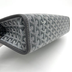Goyard  Goyardine Jouvence Toiletry Pouch Grey Goyard  Goyardine Jouvence Toiletry Pouch Grey