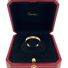 Cartier LOVE wedding band size of 63 Rose Gold Cartier LOVE wedding band size of 63 Rose Gold