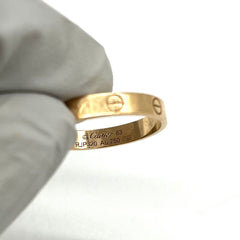 Cartier LOVE wedding band size of 63 Rose Gold Cartier LOVE wedding band size of 63 Rose Gold