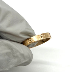 Cartier LOVE wedding band size of 63 Rose Gold Cartier LOVE wedding band size of 63 Rose Gold
