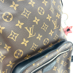 LOUIS VUITTON Monogram Macassar Josh Backpack LOUIS VUITTON Monogram Macassar Josh Backpack