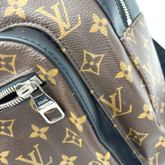 LOUIS VUITTON Monogram Macassar Josh Backpack LOUIS VUITTON Monogram Macassar Josh Backpack
