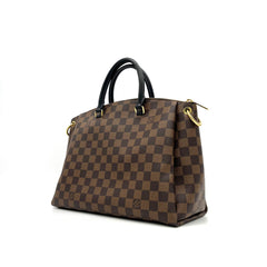 Louis Vuitton  LOUIS VUITTON Damier Ebene Odeon Tote MM Black Louis Vuitton  LOUIS VUITTON Damier Ebene Odeon Tote MM Black