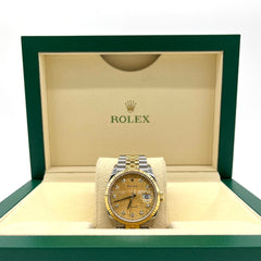Rolex Datejust 36 Jubilee Computer Dial Diamonds Full-Set 116233 Rolex Datejust 36 Jubilee Computer Dial Diamonds Full-Set 116233