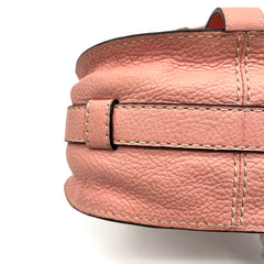 Chloe Calfskin Mini Marcie Round Crossbody Bag Peach Bloom Chloe Calfskin Mini Marcie Round Crossbody Bag Peach Bloom