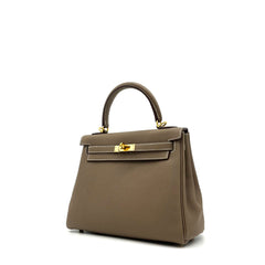 Hermes Epsom Kelly Sellier 25 Etoupe Hermes Epsom Kelly Sellier 25 Etoupe