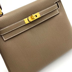 Hermes Epsom Kelly Sellier 25 Etoupe Hermes Epsom Kelly Sellier 25 Etoupe